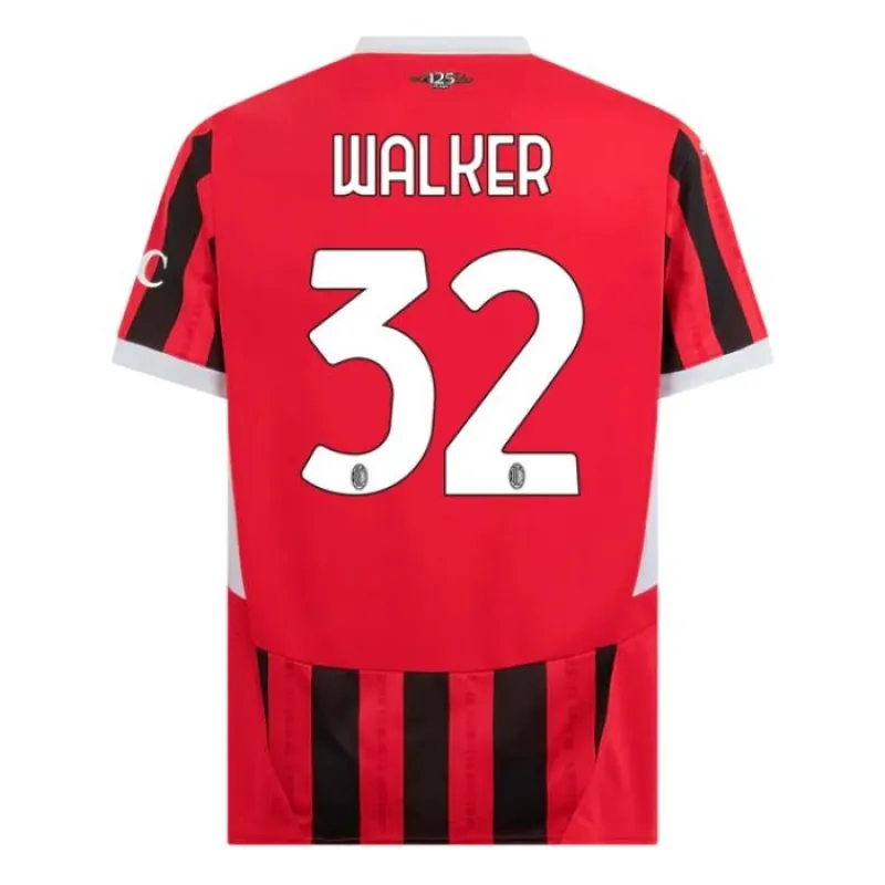 La camiseta de casa de AC Milan 2024/25 de Walker - Roja