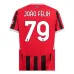 Le maillot domicile de l'AC Milan 2024/25 de João Félix - Rouge