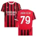 Le maillot domicile de l'AC Milan 2024/25 de João Félix - Rouge