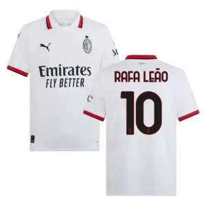 Rafael Leão's AC Milan 2024/25 Away Jersey - White
