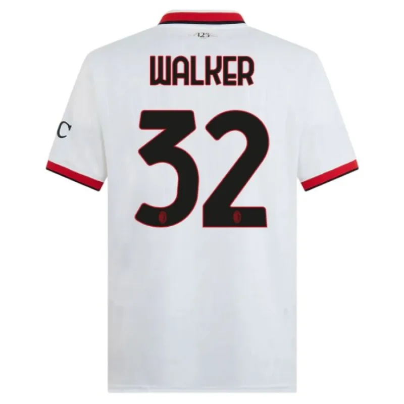 Le maillot d'extérieur de l'AC Milan 2024/25 de Walker - Blanc