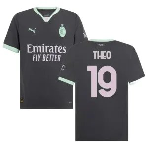 Theo's AC Milan 2024/25 Third Jersey - Charcoal Grey
