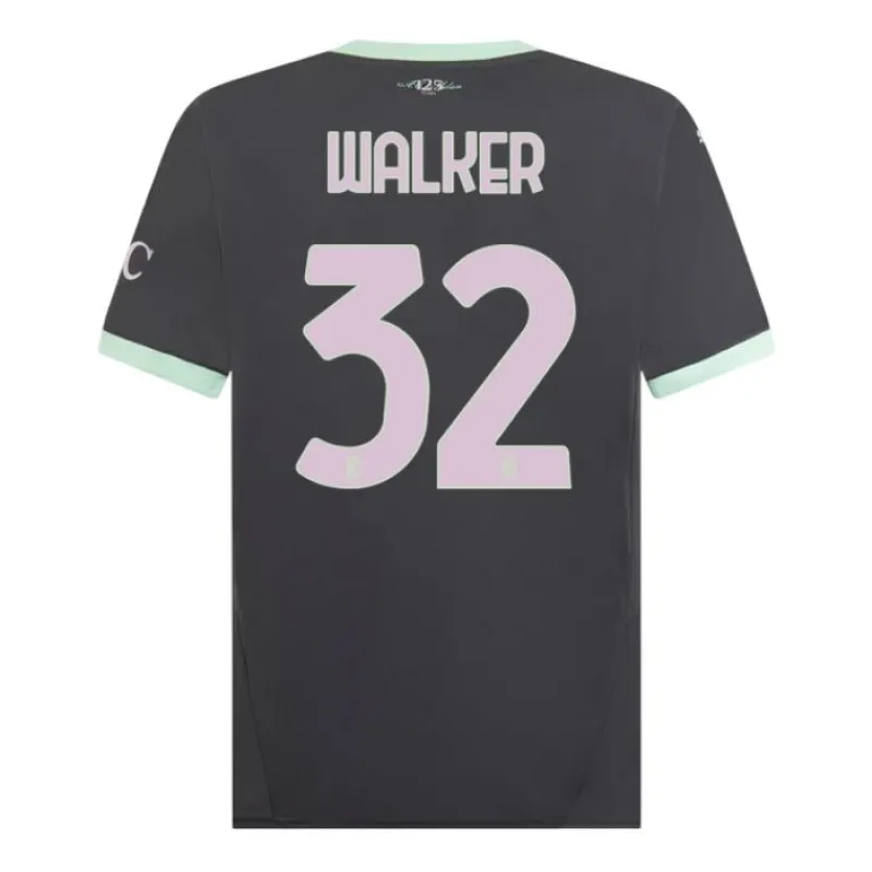 La tercera camiseta de AC Milan 2024/25 de Walker - Gris carbón