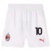 Il set di maglia per bambini della casa di AC Milan 2024/25 di Rafael Leao - Bianco