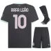El tercer conjunto de camiseta infantil de AC Milan 2024/25 de Rafael Leao - Gris antracita