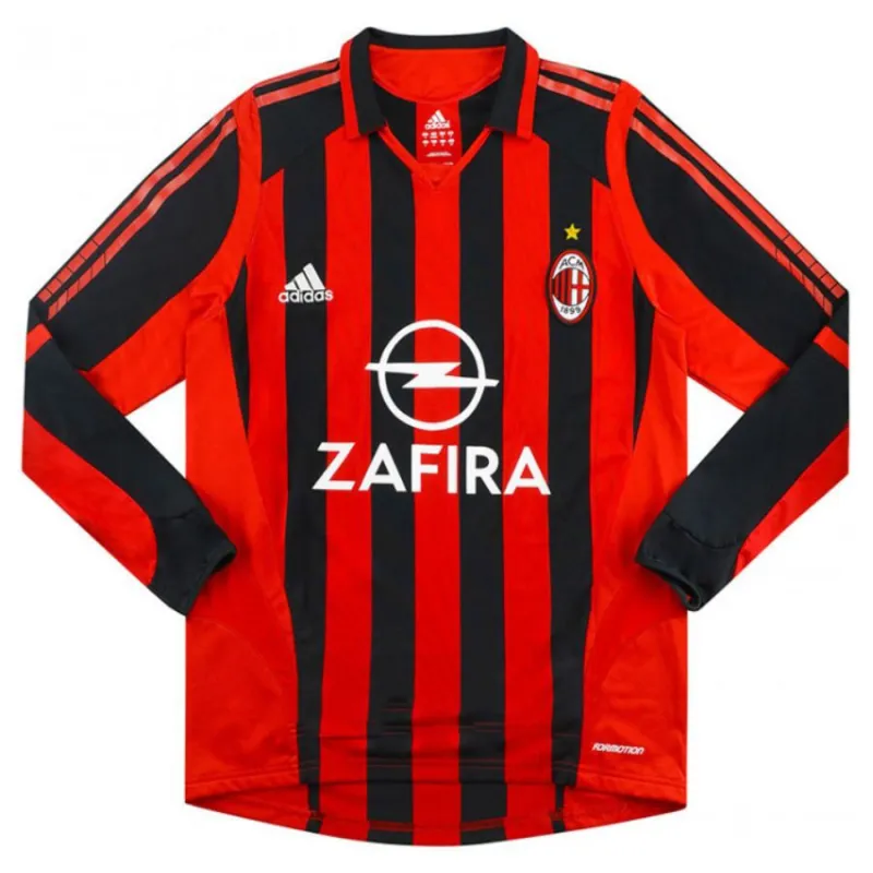 Maglia casa retro di Filippo Inzaghi AC Milan 2005/06 - Rosso