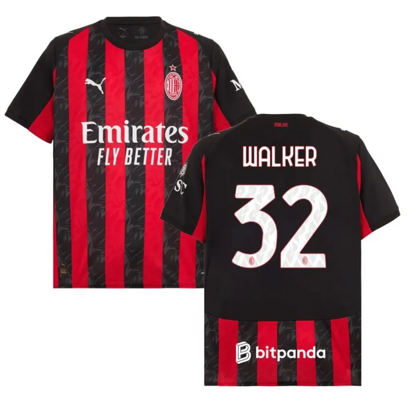 AC Milan WALKER 2025/26 Home Jersey - Red