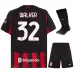 AC Milan WALKER Kit infantile 2025/26 Maglia casa - Rosso