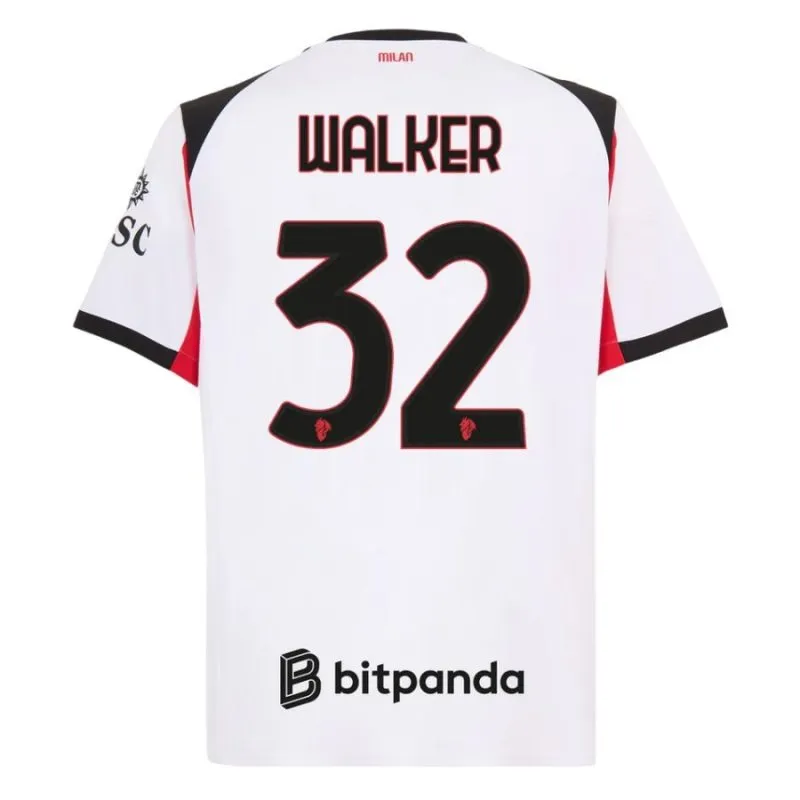 AC Milan Walker 2025/26 Away Jersey - White