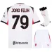 Set de camiseta infantil fuera de casa de João Félix del AC Milan 2025/26 - Blanco