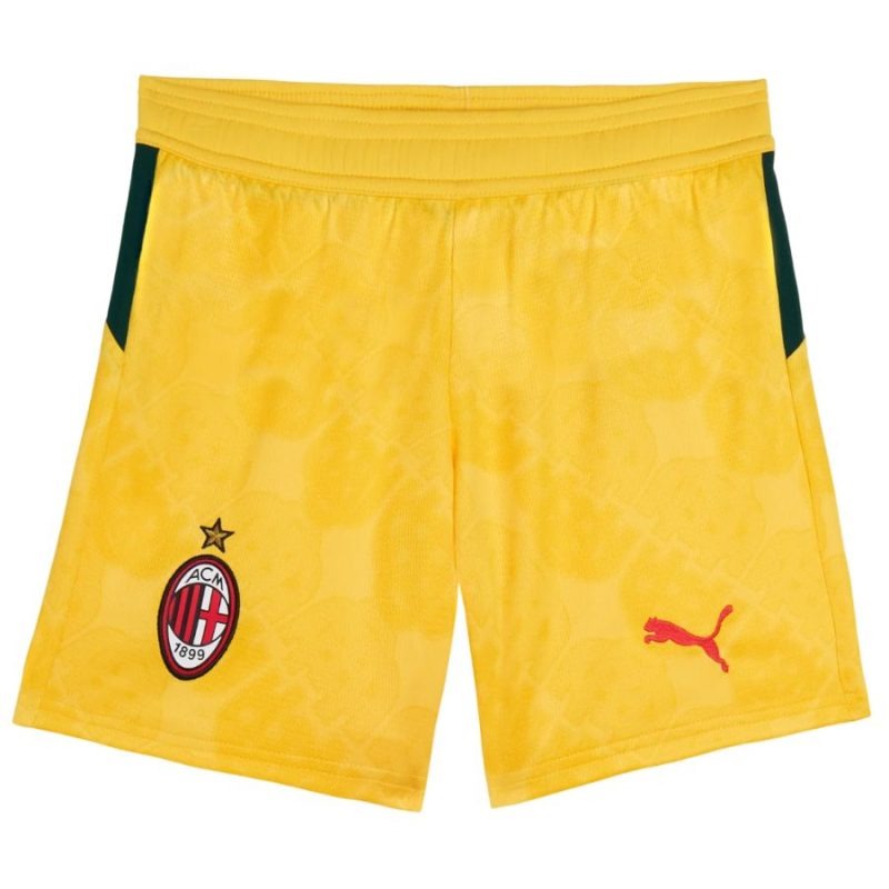 Set di maglia terza bambini dell’AC Milan 2025/26 - Giallo