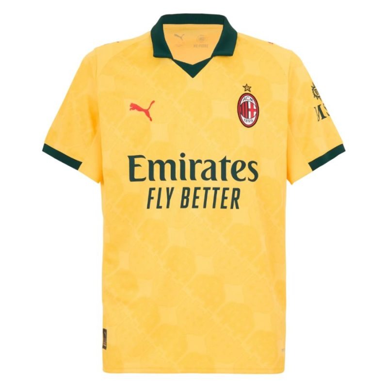 AC Milan THEO 2025/26 Third Jersey - Yellow