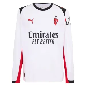 AC Milan 2025/26 Away Long-Sleeve Jersey - Red