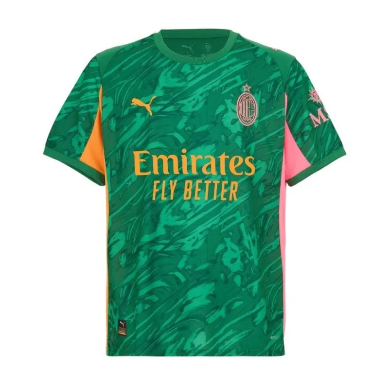 AC Milan 2025/26 Maillot de Gardien Third Enfant + Short - Vert