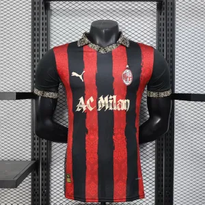AC Milan 2025/26 Special Edition Player Jersey - Red/Black Image
