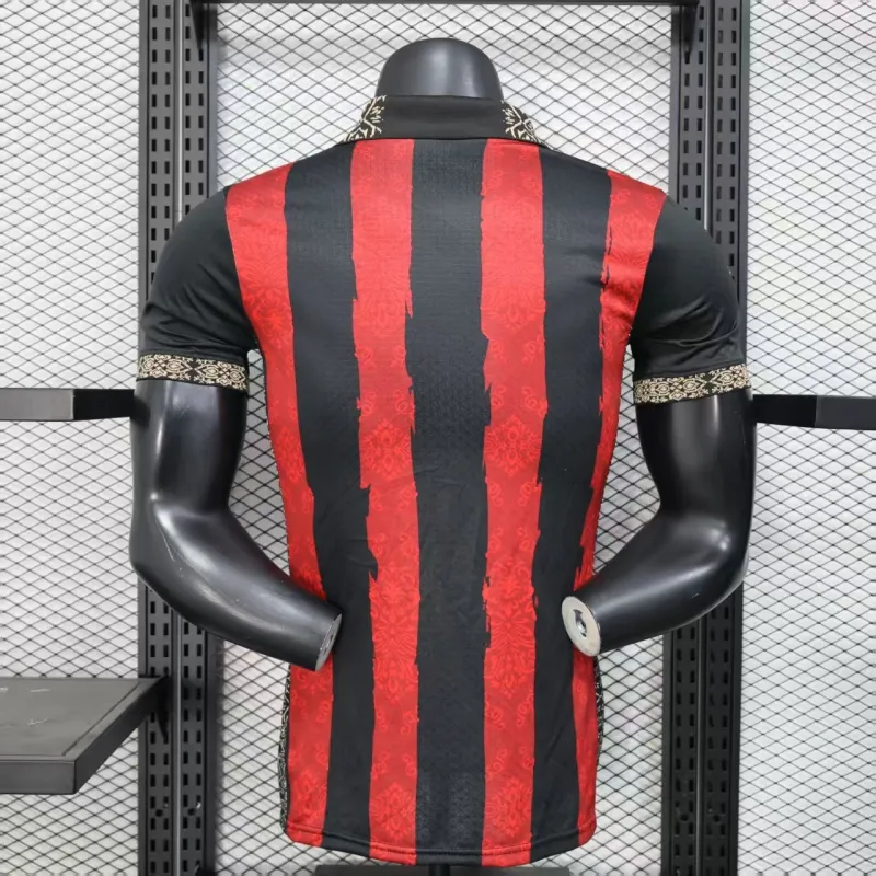 AC Mailand Spieler-Trikot Sonderedition 2025/26 - Rot/Schwarz
