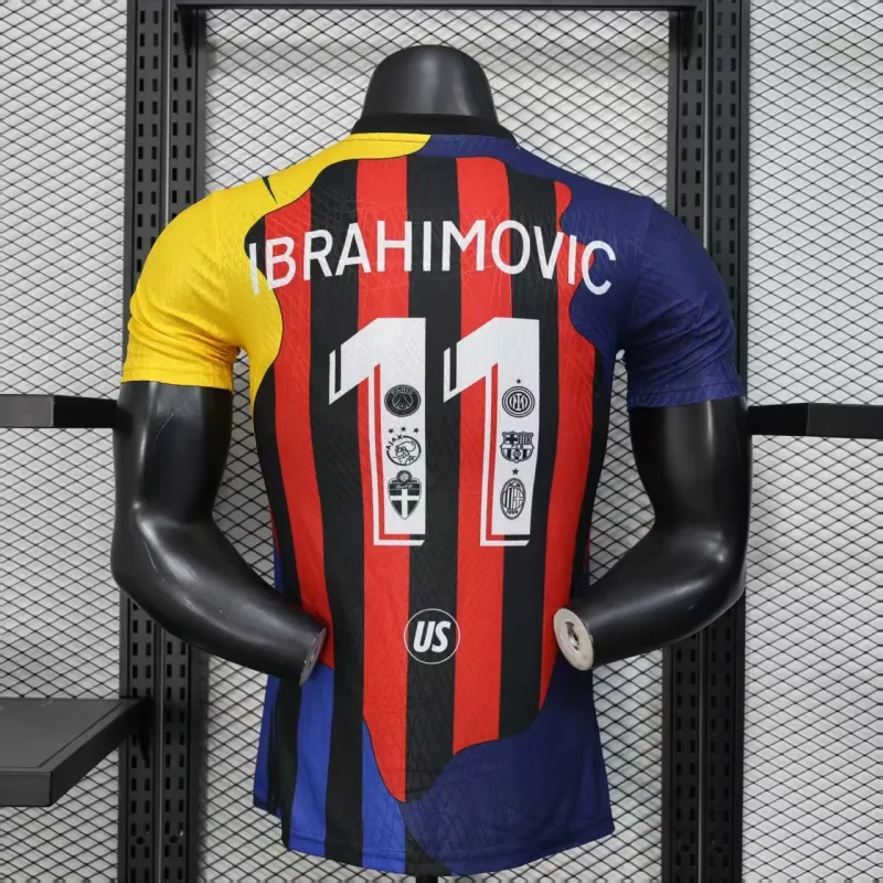 AC Milan IBRAHIMOVIC 2025/26 Special Edition Player Jersey - Red/Black