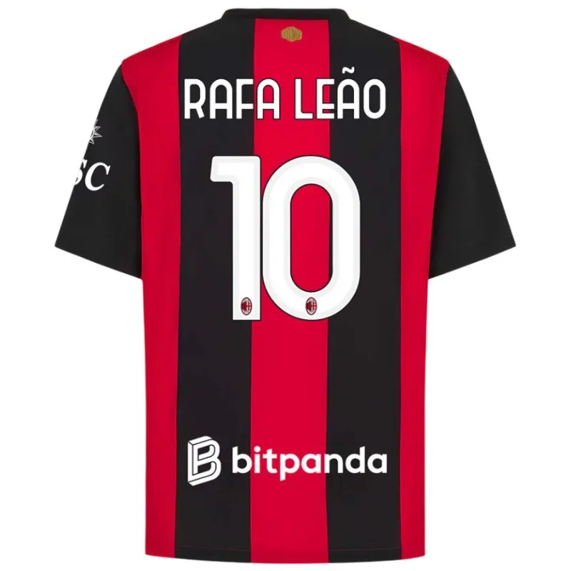 Conjunto Infantil AC Milan Local 2026/27 RAFAEL LEAO