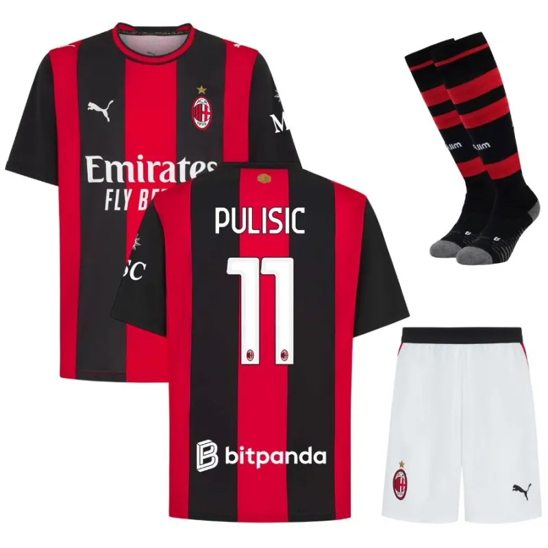 AC Milan PULISIC 2026/27 Home Kids Kit