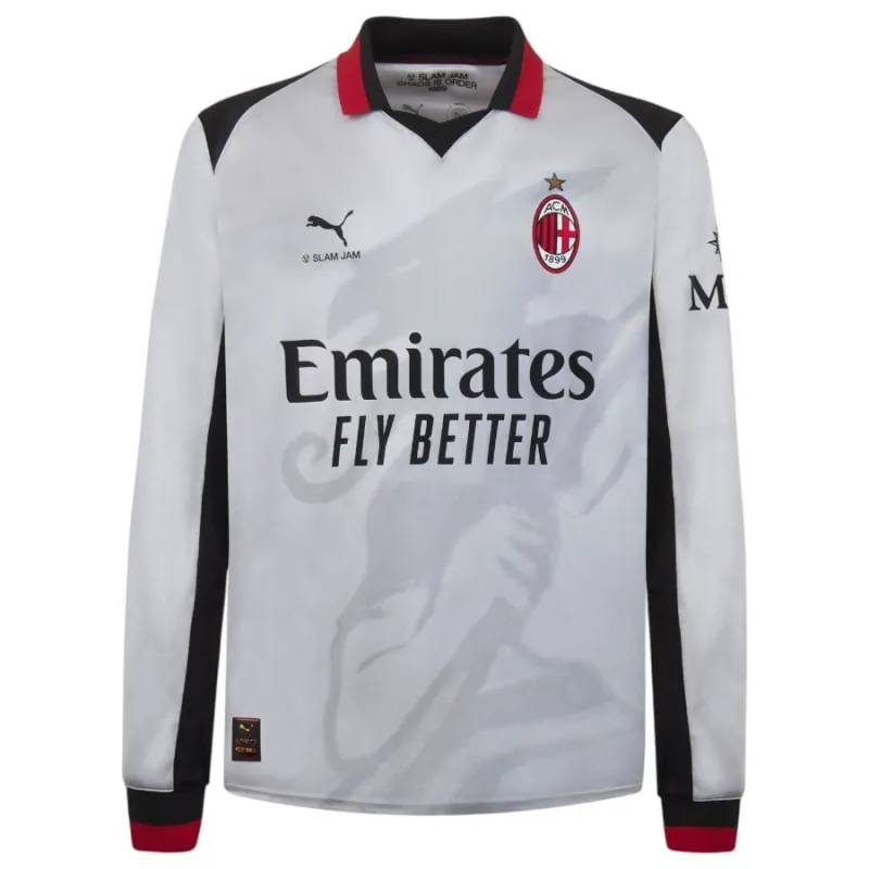 Cuarta camiseta de manga larga AC Milan SLAM JAM 2026/27