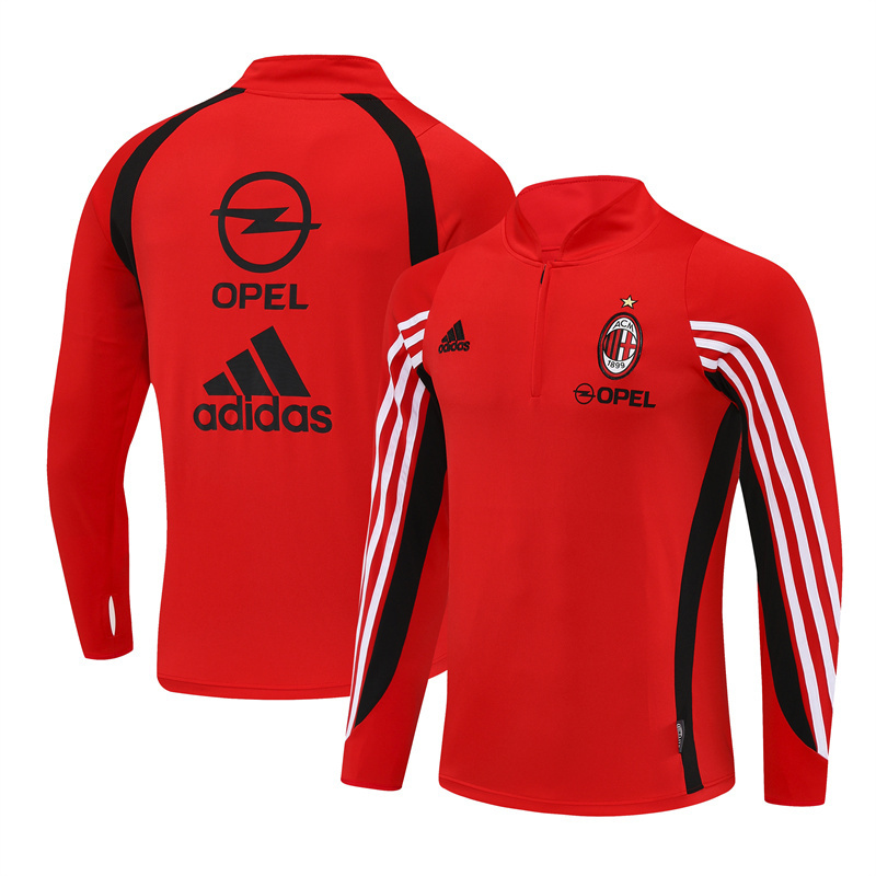 AC Milan 2003/04 Vêtements de Sport Vintage Rouge