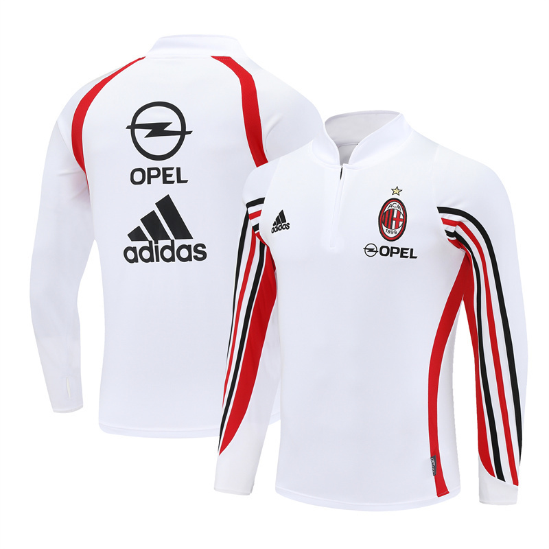 AC Mailand 2003/04 Vintage Sportbekleidung Weiß