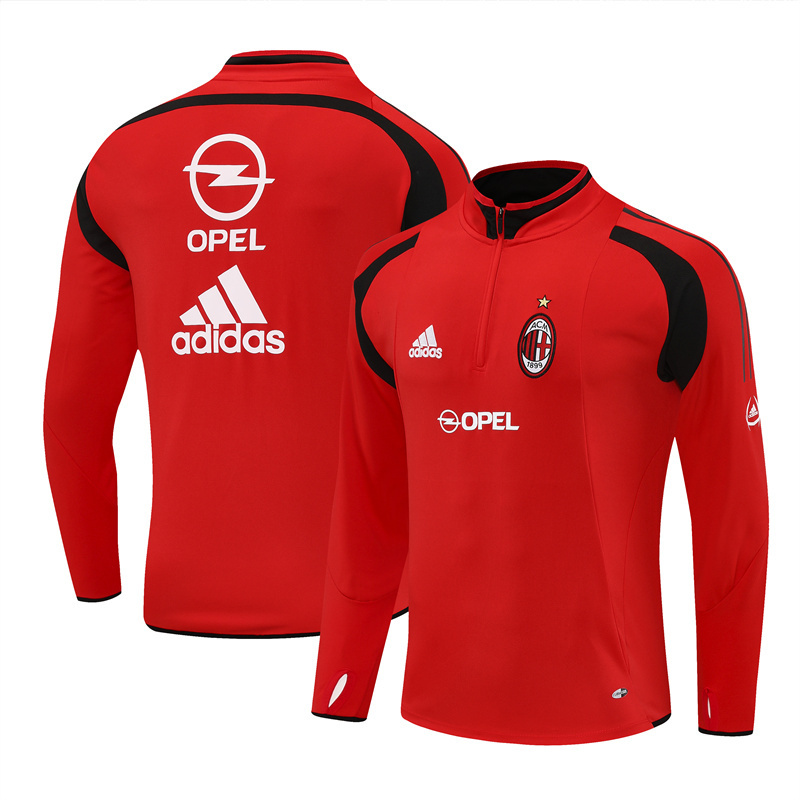 AC Milan 2004/05 Abbigliamento Sportivo Vintage Rosso