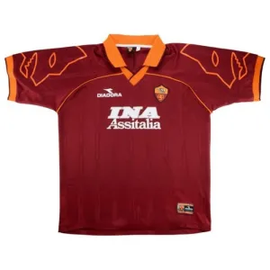 AS Roma 1999/2000 Retro Home Jersey - Red