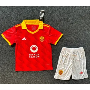 Maglia di casa per bambini di AS Roma 2024/25 - rossa