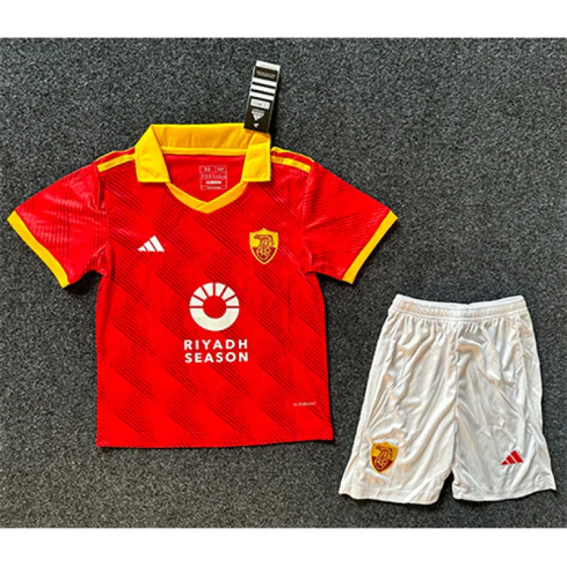 Maglia di casa per bambini di AS Roma 2024/25 - rossa