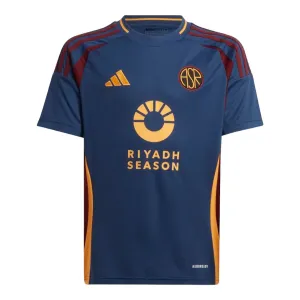 Terzo maglia per bambini di AS Roma 2024/25 - blu