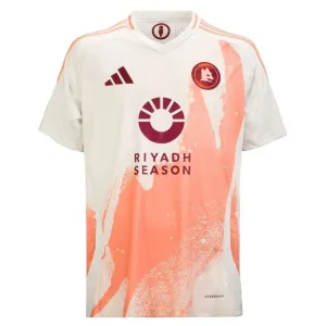 Maglia d'esterno per bambini di AS Roma 2024/25 - bianca