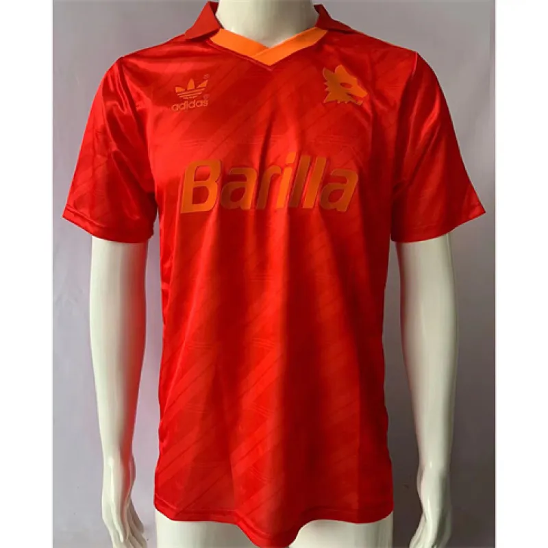 AS Roma 1992 - 94 third retro jersey - red