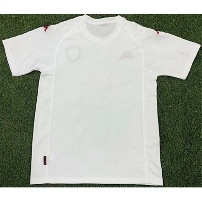 AS Roma 2000/01 Auswärts - Retro - Trikot - Weiß