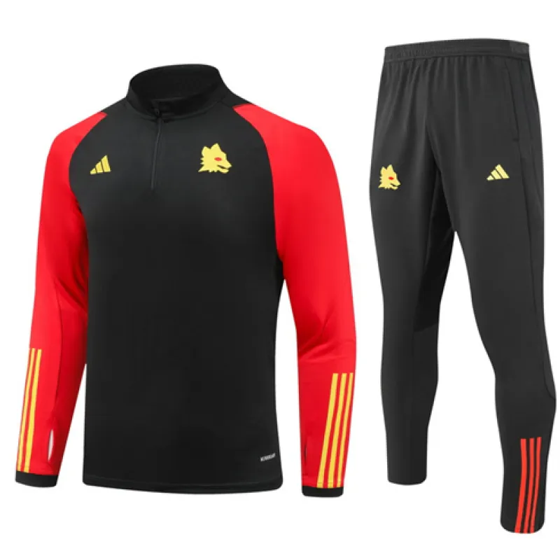 AS Rom 2024/25 Sportbekleidung - Schwarz