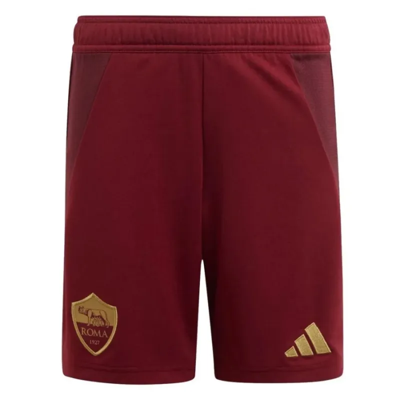 L'insieme della maglia per bambini di casa dell'AS Roma 2024/25 - Burdiglia
