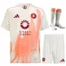 L'ensemble du maillot pour enfants d'extérieur de l'AS Roma 2024/25 - Blanc