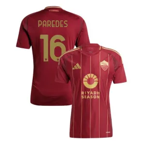 Paredes, maglia di casa dell'AS Roma 2024/25 - Burdiglia
