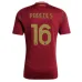 Paredes, conjunto de camisetas para niños de local de AS Roma 2024/25 - Rojo vino