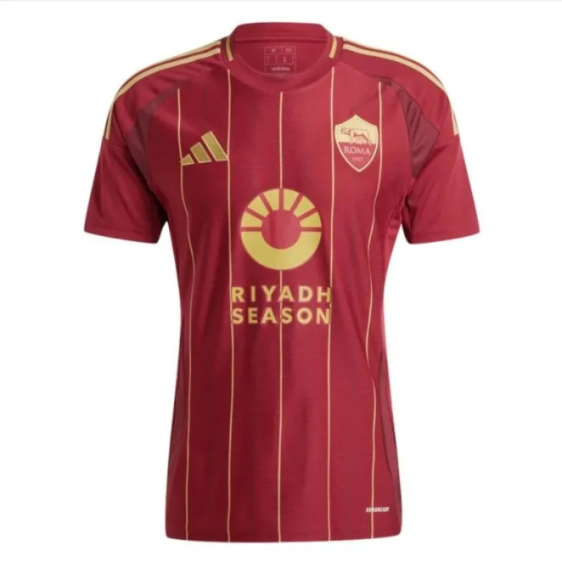 Dybala, insieme di maglie per bambini di casa dell'AS Roma 2024/25 - Rosso vino