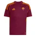 Maillot domicile enfant de l'AS Roma 2025/26 - Bordeau