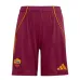 Pantaloncini casa dell'AS Roma 2025/26 - Borgogna