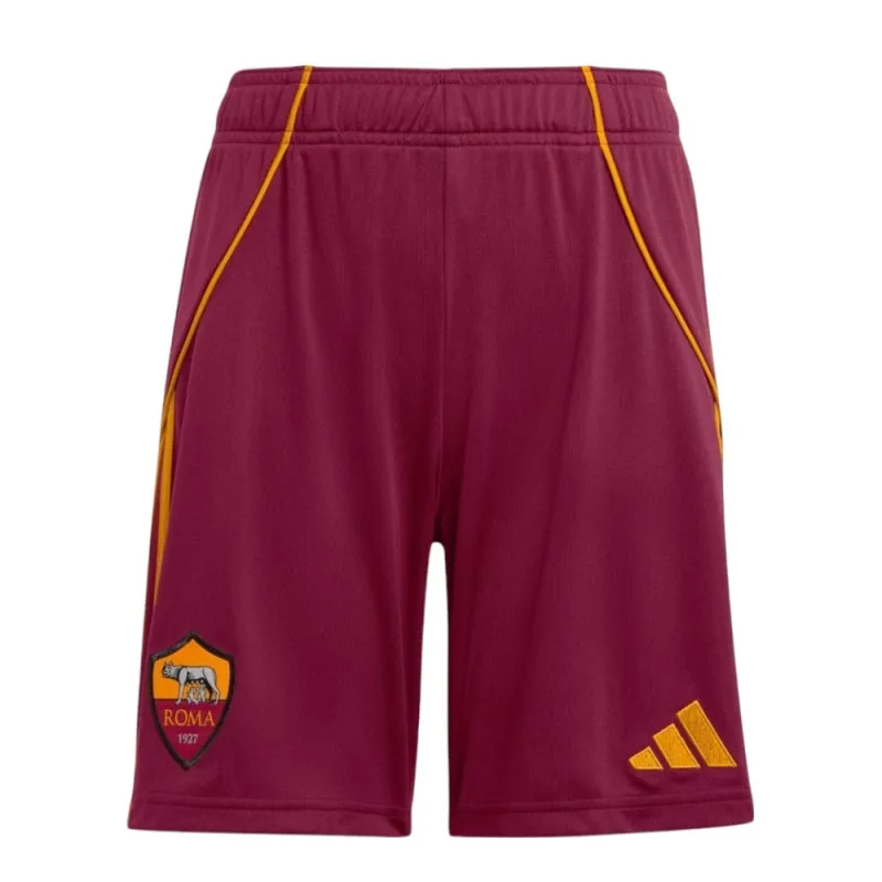 Pantaloncini casa dell'AS Roma 2025/26 - Borgogna