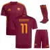 Set de maillot enfant domicile de DOVBYK pour l'AS Roma 2025/26 - Bourgogne