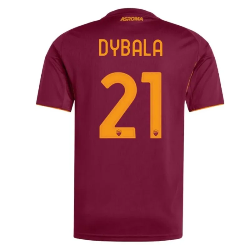 AS Roma DYBALA 2025/26 Home Kids' Jersey Set - Burgundy