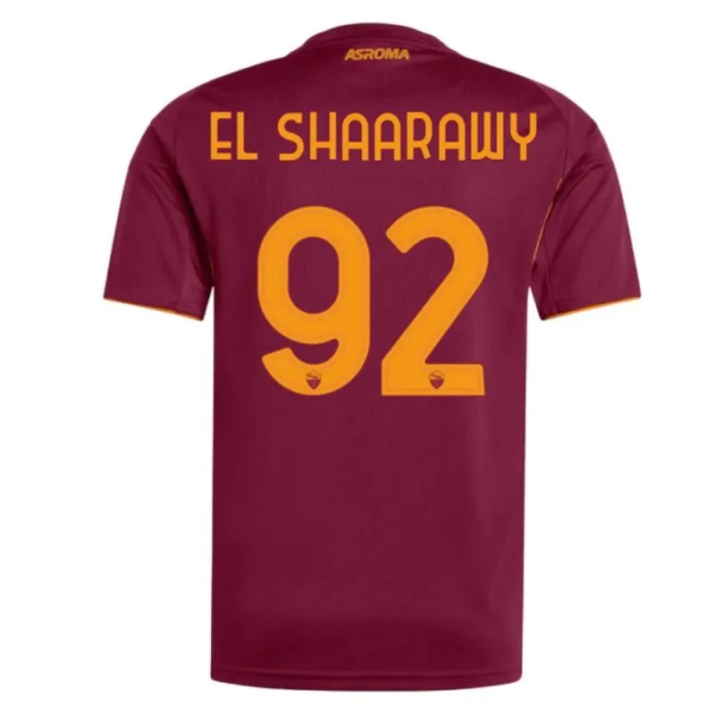 Set di maglia bambini di casa di EL SHAARAWY per l'AS Roma 2025/26 - Borgogna