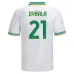 AS Roma DYBALA 2025/26 Troisième ensemble de maillot pour enfants - Blanc