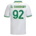 AS Roma EL SHAARAWY 2025/26 Third Kids' Jersey Set - White
