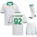 AS Roma EL SHAARAWY 2025/26 Third Kids' Jersey Set - White