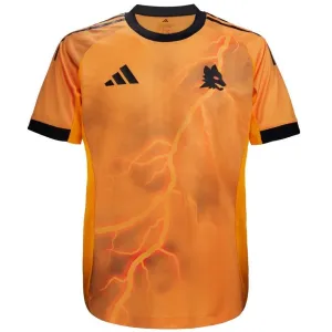 AS Roma 2025/26 Away Kids' Kit - Orange